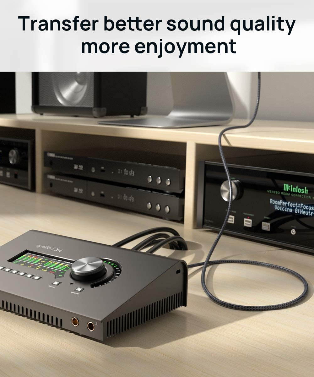 FVH Thunderbolt 2 Port Male to Male Video Data Cable for MacBook & SSD & Displays TB-004-WH