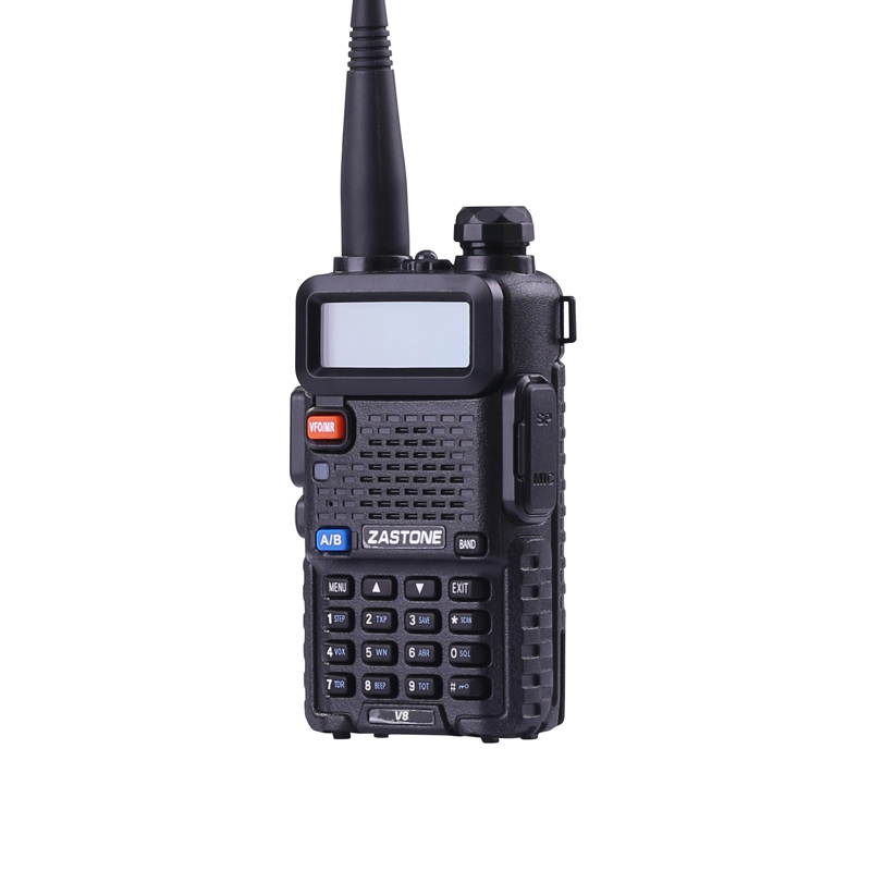 Mini Zastone ZT-V8 Walkie Talkie Dual Band Dual Display Two Way Radio Protable Interphone Ham Radio 3km-5km