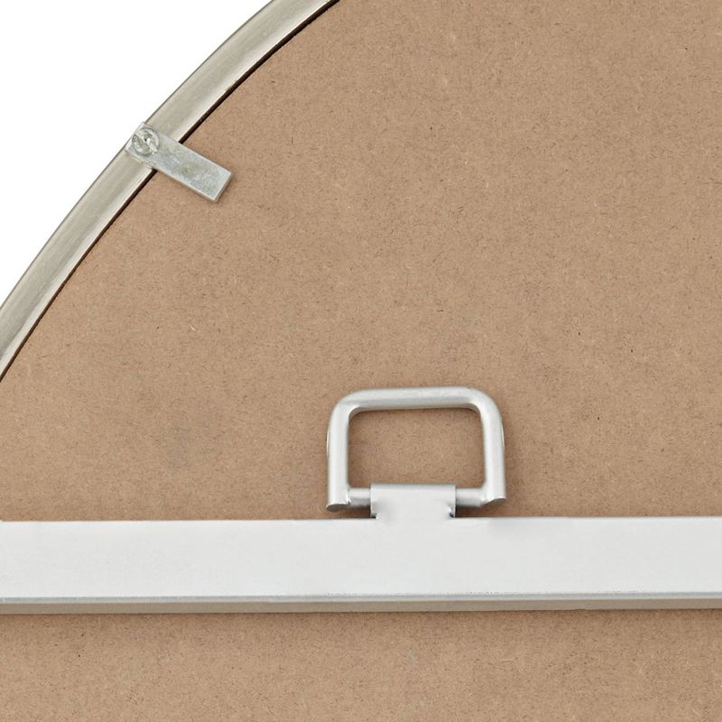 Uttermost Akita Brushed Nickel 24" x 34" Wall Mirror