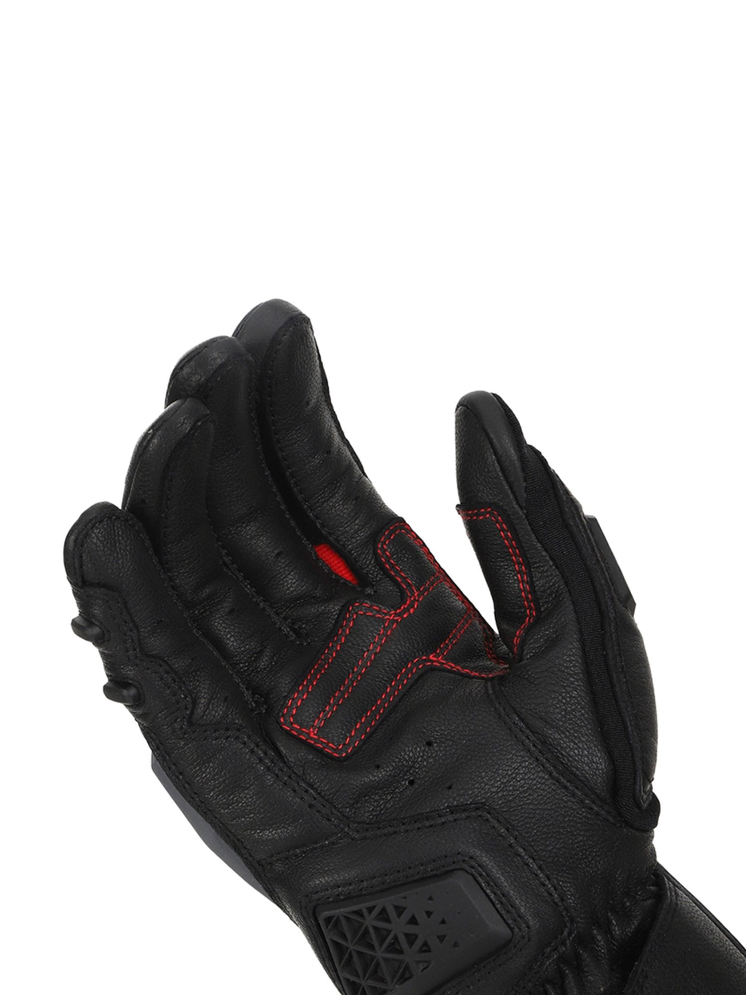 Royal Enfield Grey Textured Sahara Air Riding Gloves - L
