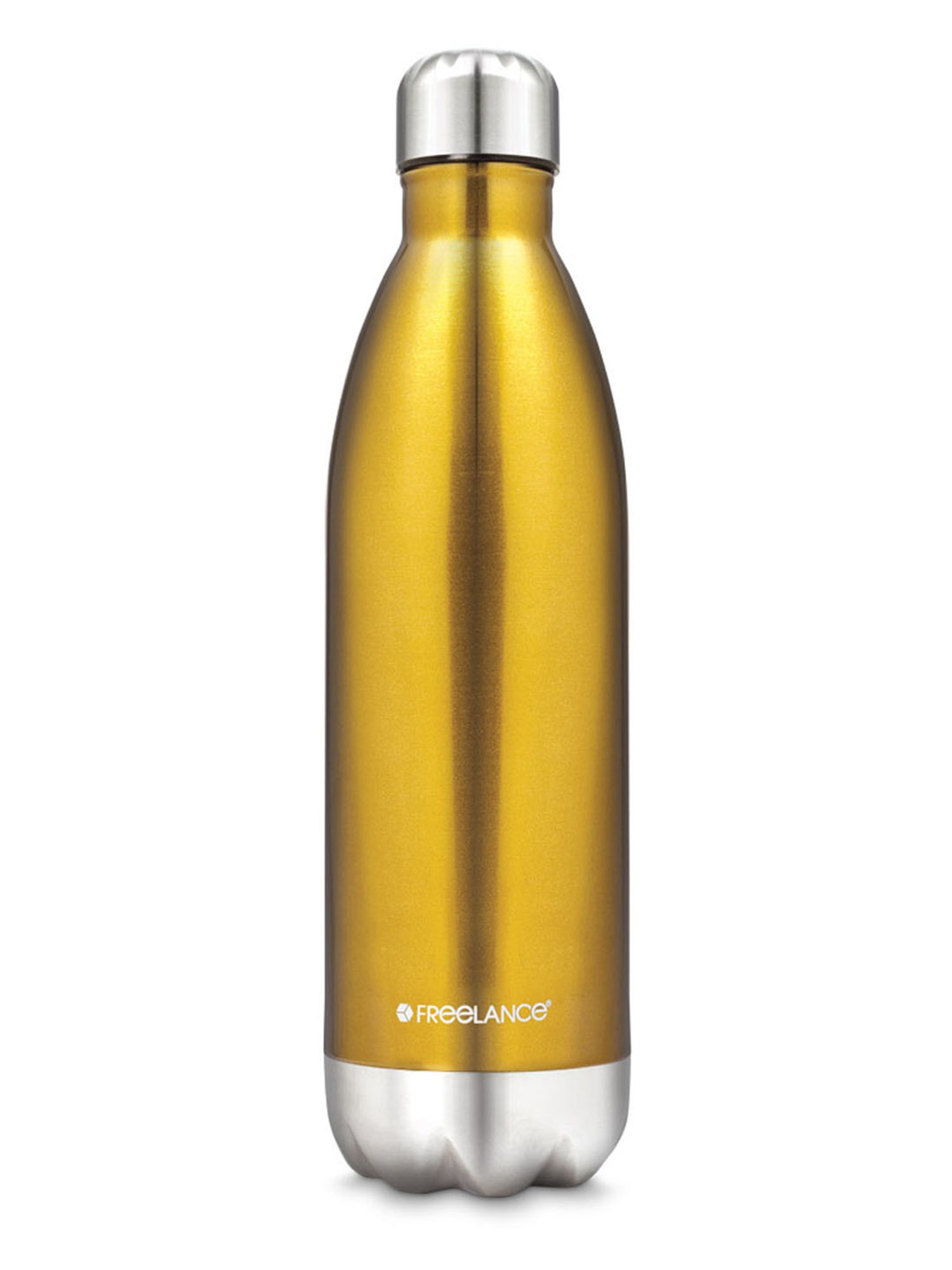 Freelance Gold Stainless Steel 1000 ml Vacuum Bottle