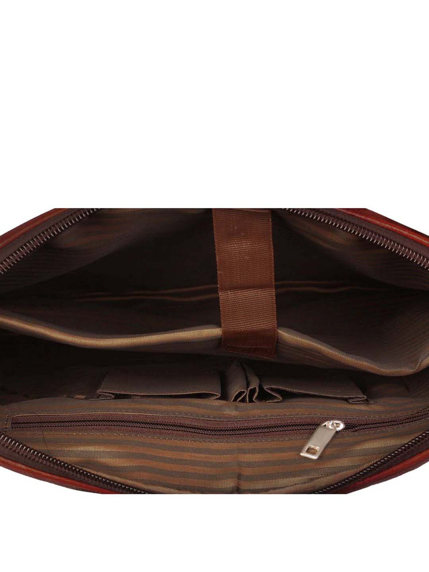 Scharf Walker Maroon Formal Leather Laptop Bag