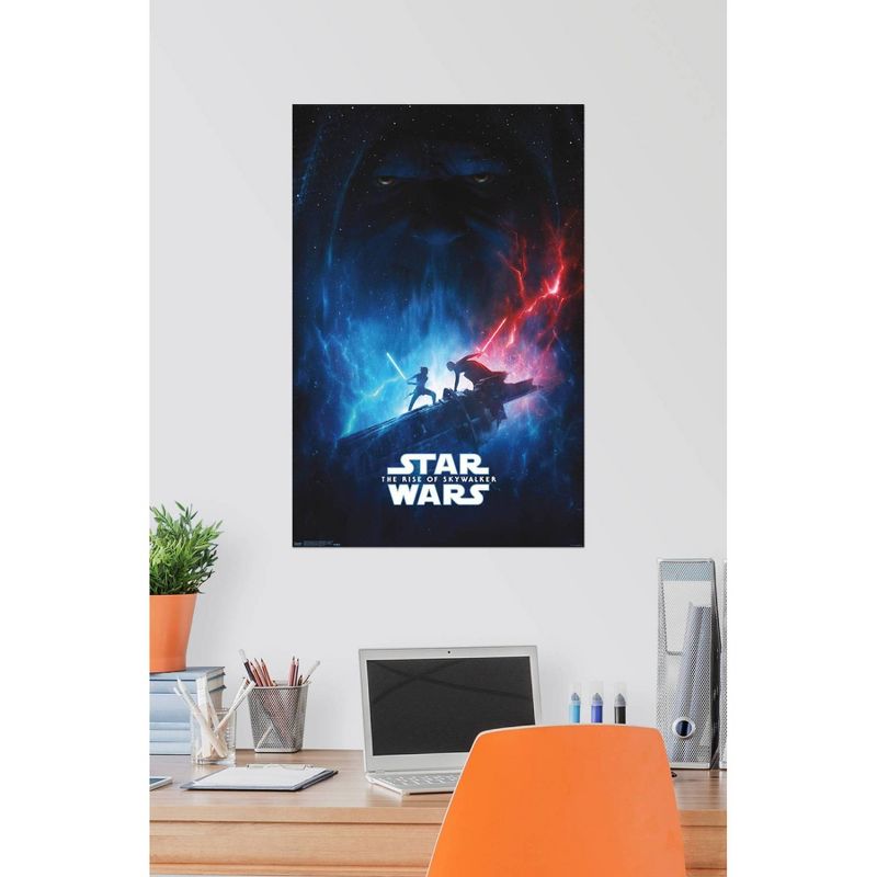 34" x 22" Star Wars: The Rise of Skywalker One Sheet Unframed Wall Poster - Trends International