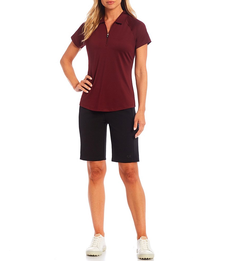 Cutter & Buck Forge Stretch Point Collar Short Sleeve Polo