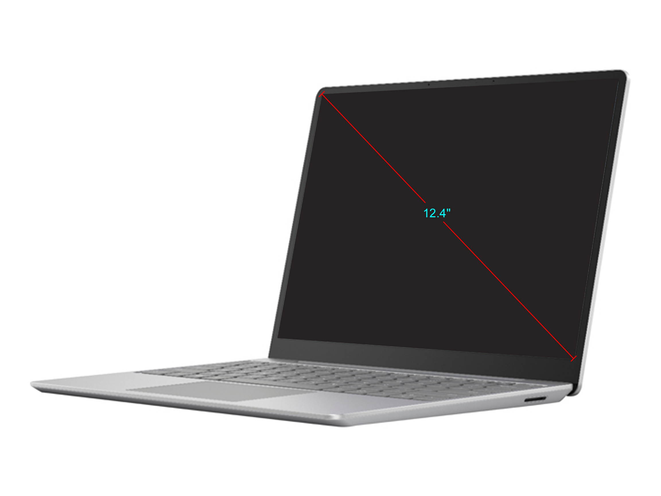 Microsoft Laptop Surface Laptop Go 21O-00002 Intel Core i5 10th Gen 1035G1 (1.00 GHz) 16 GB LPDDR4X Memory 256 GB SSD Intel UHD Graphics 12.4" Touchscreen Windows 10 Pro