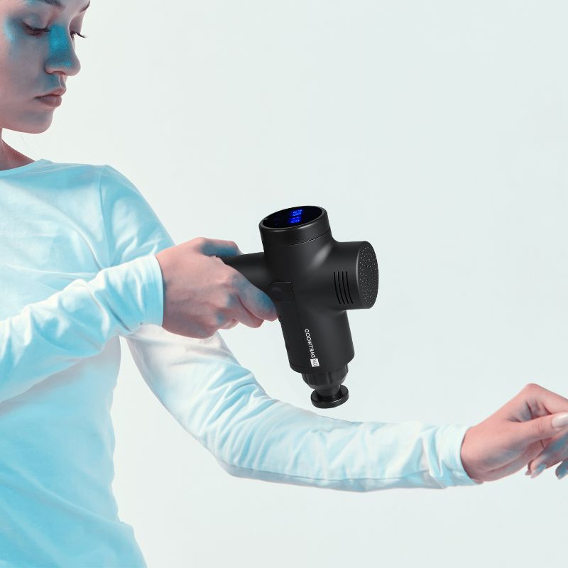 Dartwood Deep Tissue Massage Gun - Quiet and Portable Handheld Massager for Treating Muscle Soreness, Back Pain and Body Ache