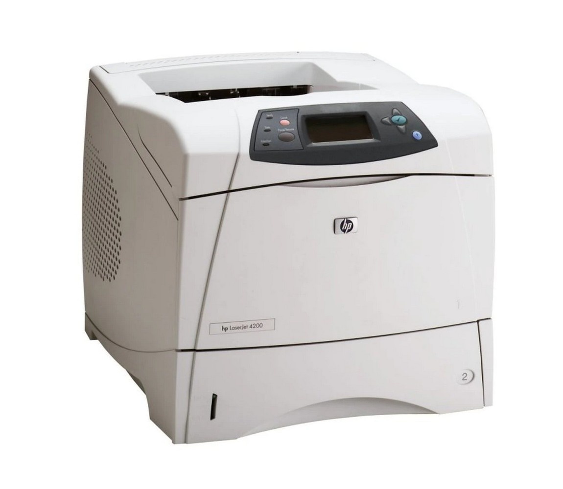 HP LaserJet 4200TN Network Laser Printer With Extra Paper Feeder (Certified Refurb) (AIMQ2427A-REF)