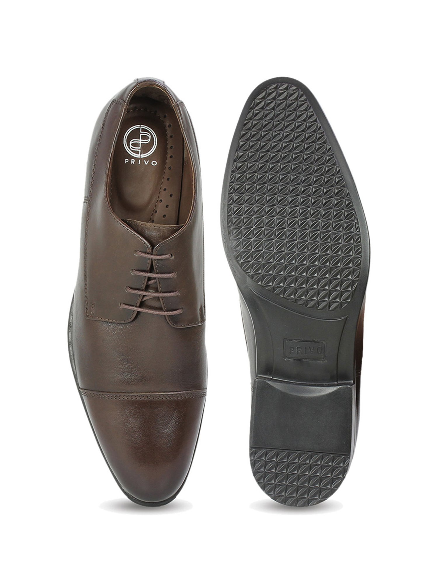 Privo by Inc.5 Men's Brown Derby Shoes