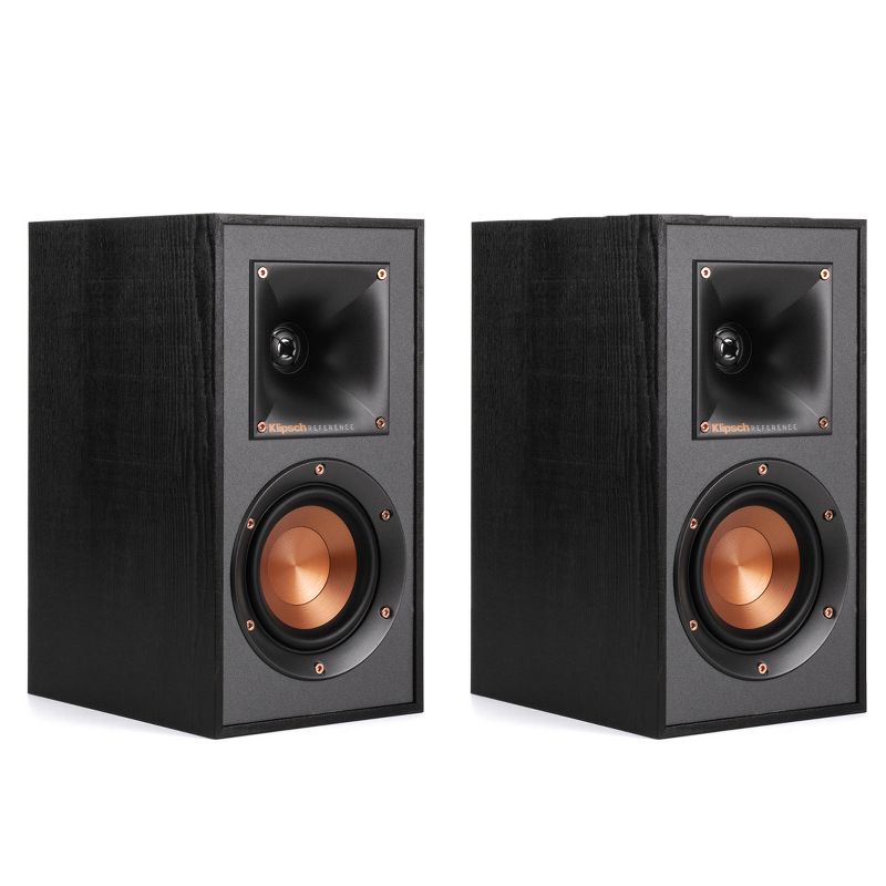 Klipsch R-41M Reference 4" 50W Bookshelf Speakers - Pair (Black Wood Vinyl)