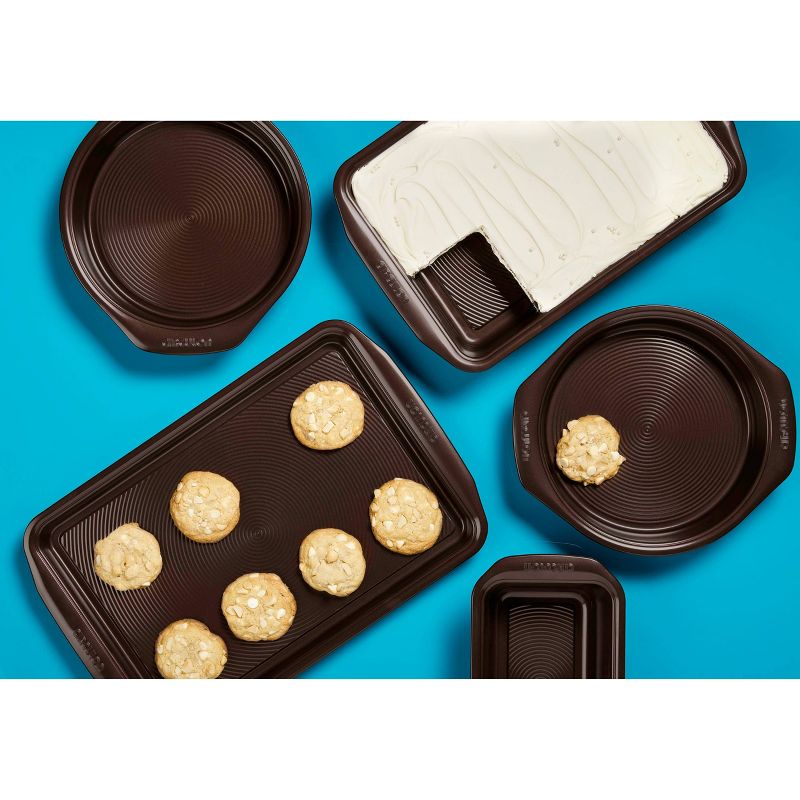 Circulon 5pc Nonstick Bakeware Set Chocolate Brown