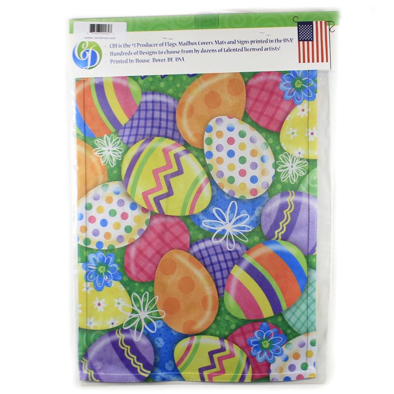 Home & Garden 17.75" Easter Egg Hunt Garden Flag Printed In The Usa Custom Decor  -  Flags