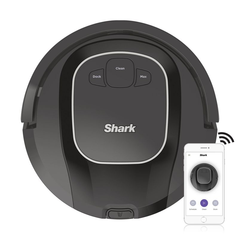 bObsweep PetHair Vision Wi-Fi Connected Robot Vacuum Cleaner and Mop - Steel