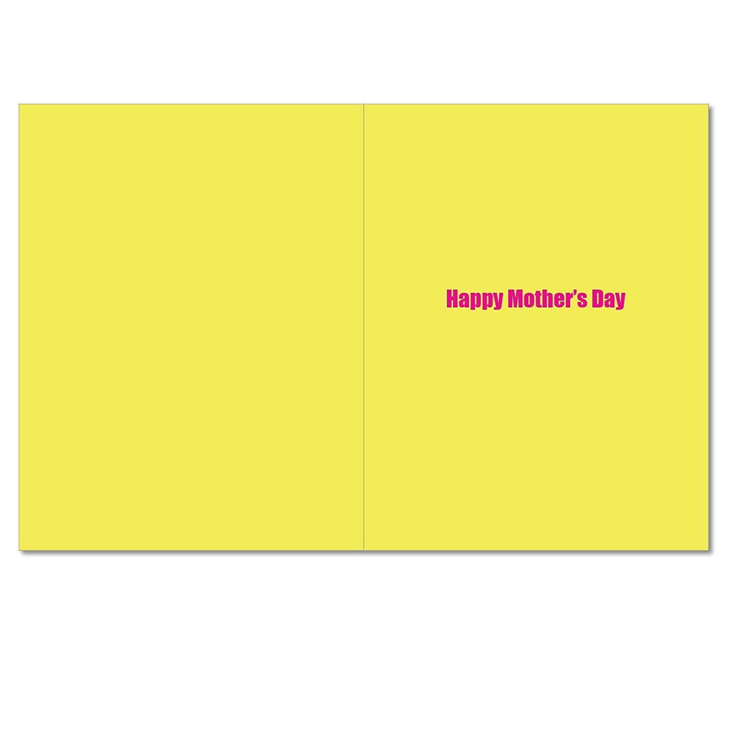 Jumbo Funny Mother's Day Card: Big Mother's Day Wish With Envelope (Extra Large Version: 8.5'' x 11'') J2478MDG