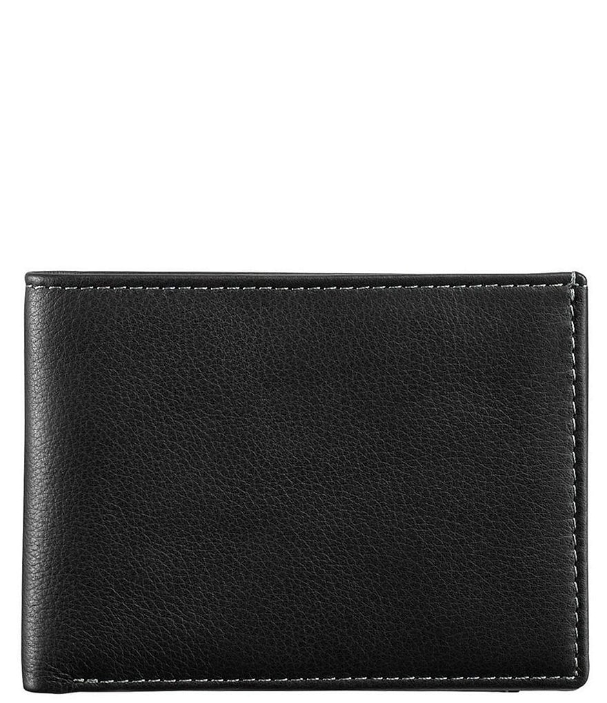 Johnston & Murphy Men's Leather Super Slim Wallet