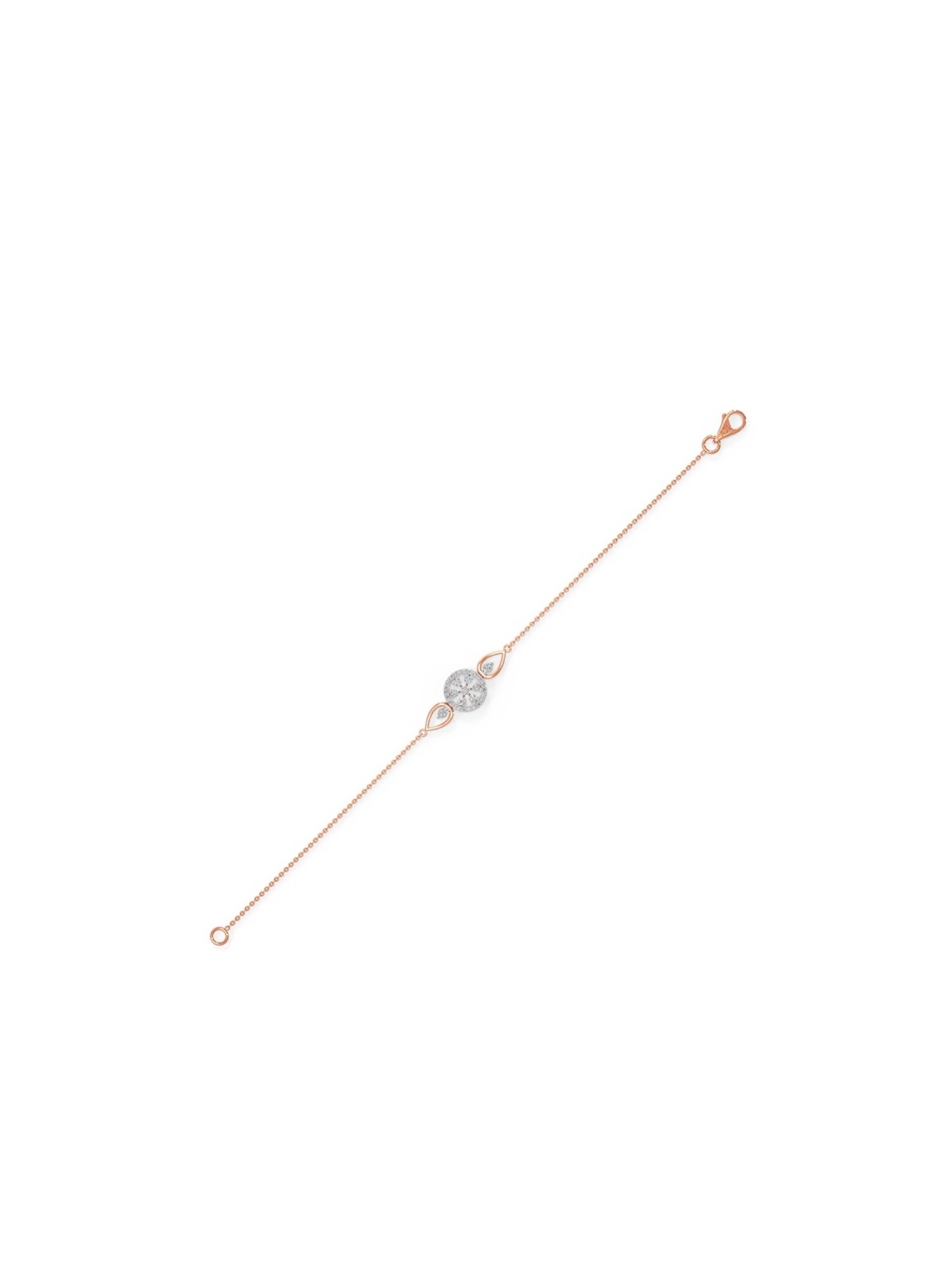 Joyalukkas 18k Gold Glistenize Inspired Diamond Bracelet