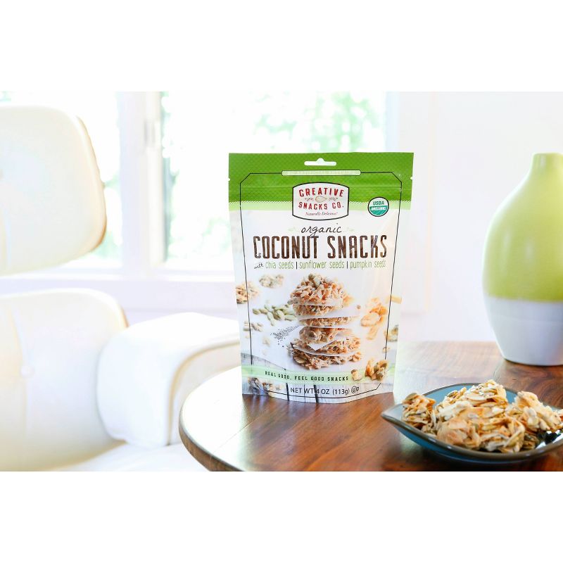 Creative Snacks - Organic Coconut Snacks - 4oz