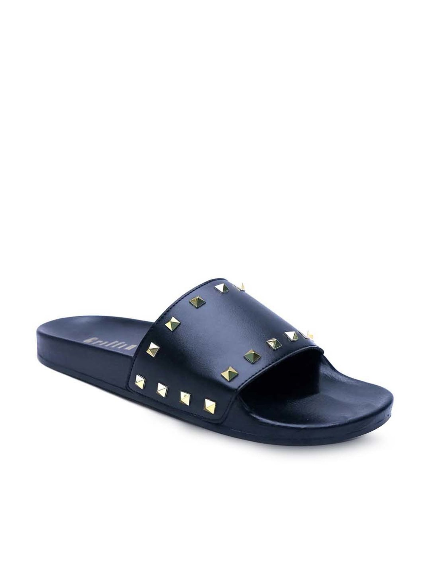 Griffin Men's Navy Slides