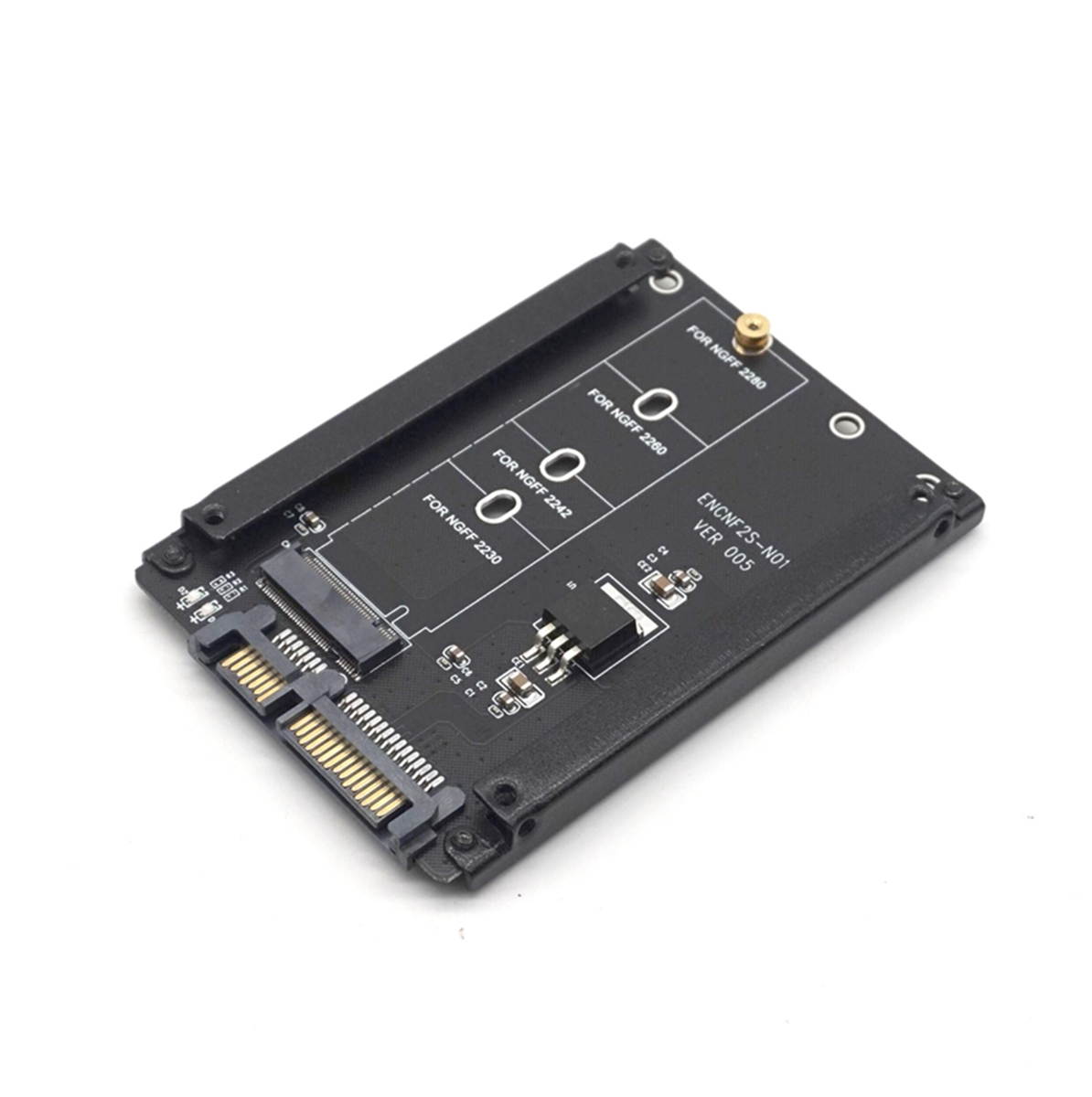 Weastlinks Metal Case B+M Key M.2 NGFF SSD To 2.5 SATA 6Gb/s Adapter Card With Enclosure Socket M2 NGFF Adapter