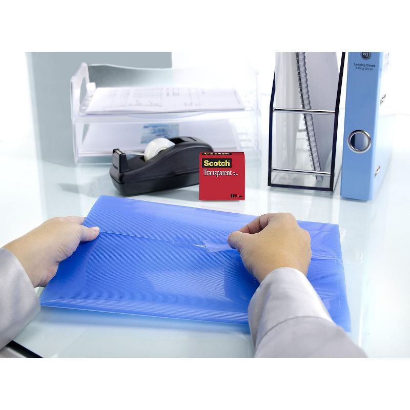 Scotch Transparent Tape Crystal Clear Clarity Finish Glossy 727094