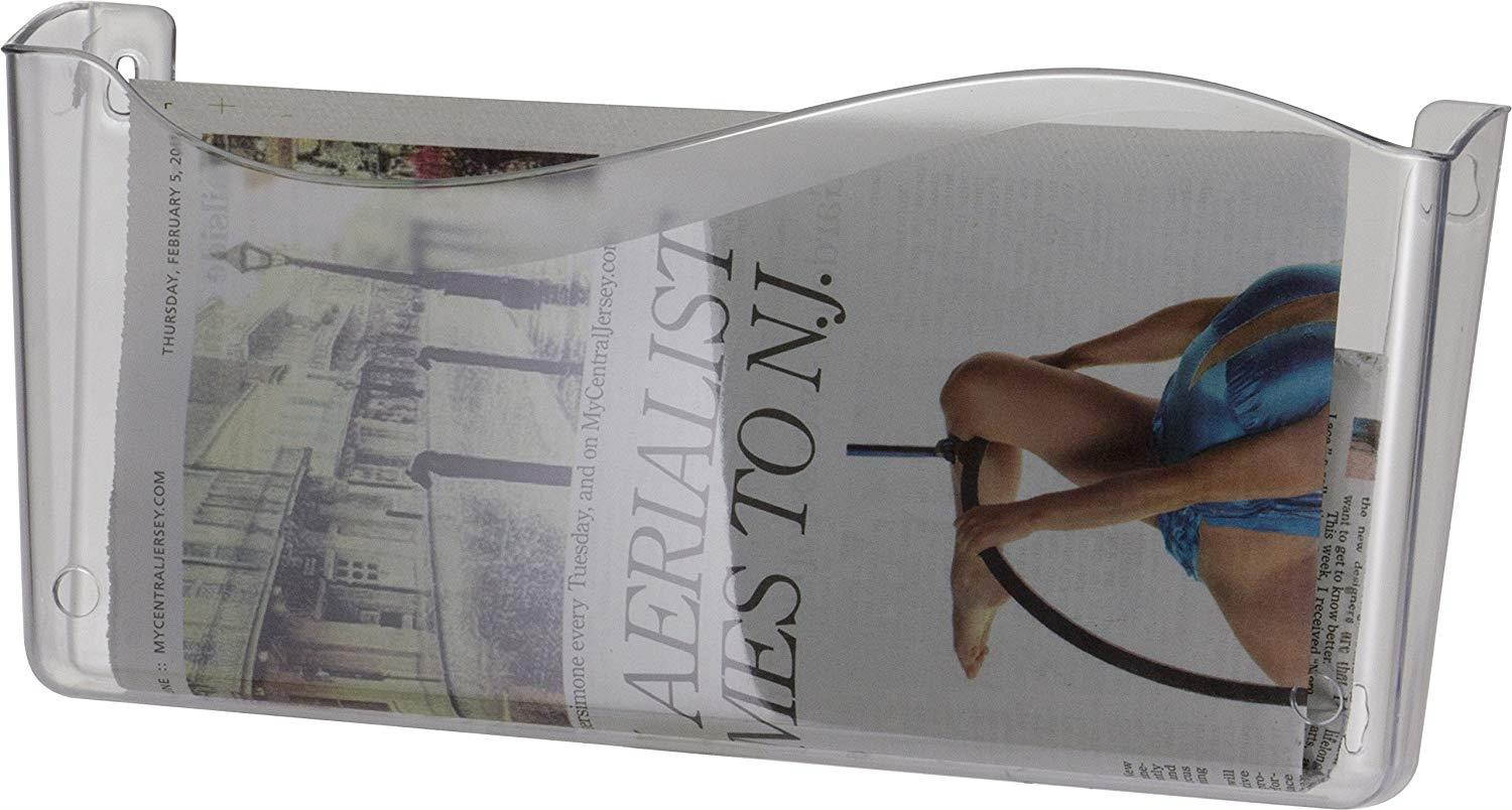 Officemate Unbreakable Wall File, Letter/A4 Size, Clear (21624)