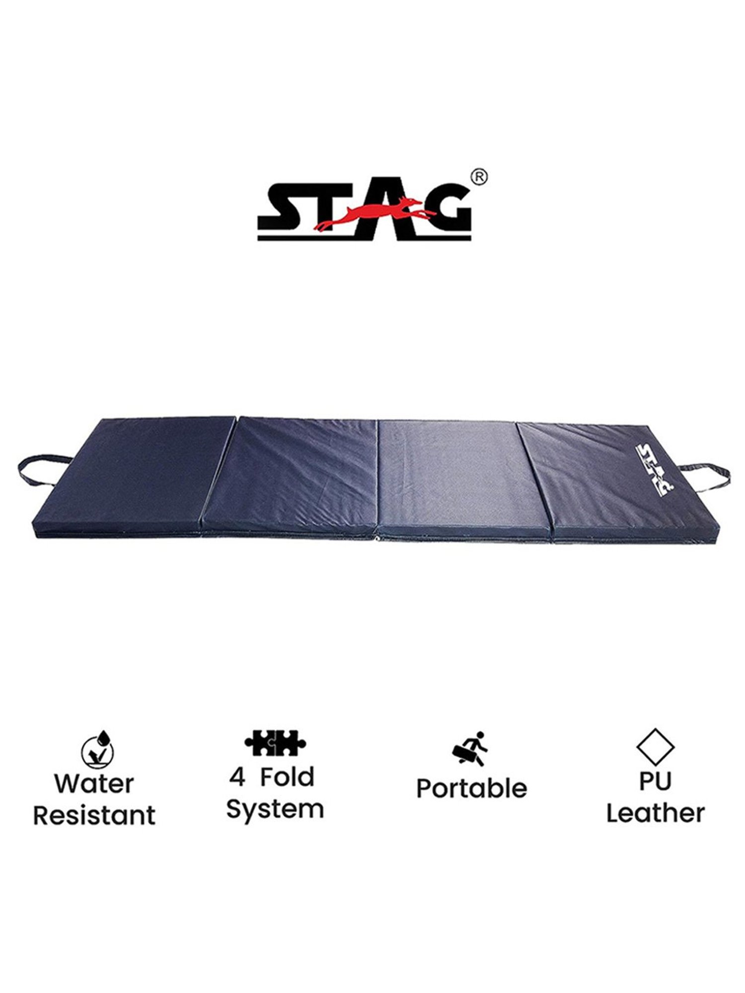 Stag Global Multi-Purpose Fitness Mat (Blue) Size - 180x60