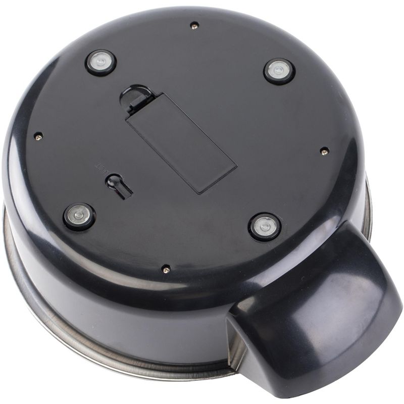 PawsMark Digital Scale Dog Feeding Bowl, Removable Washable Stainless Steel Bowl