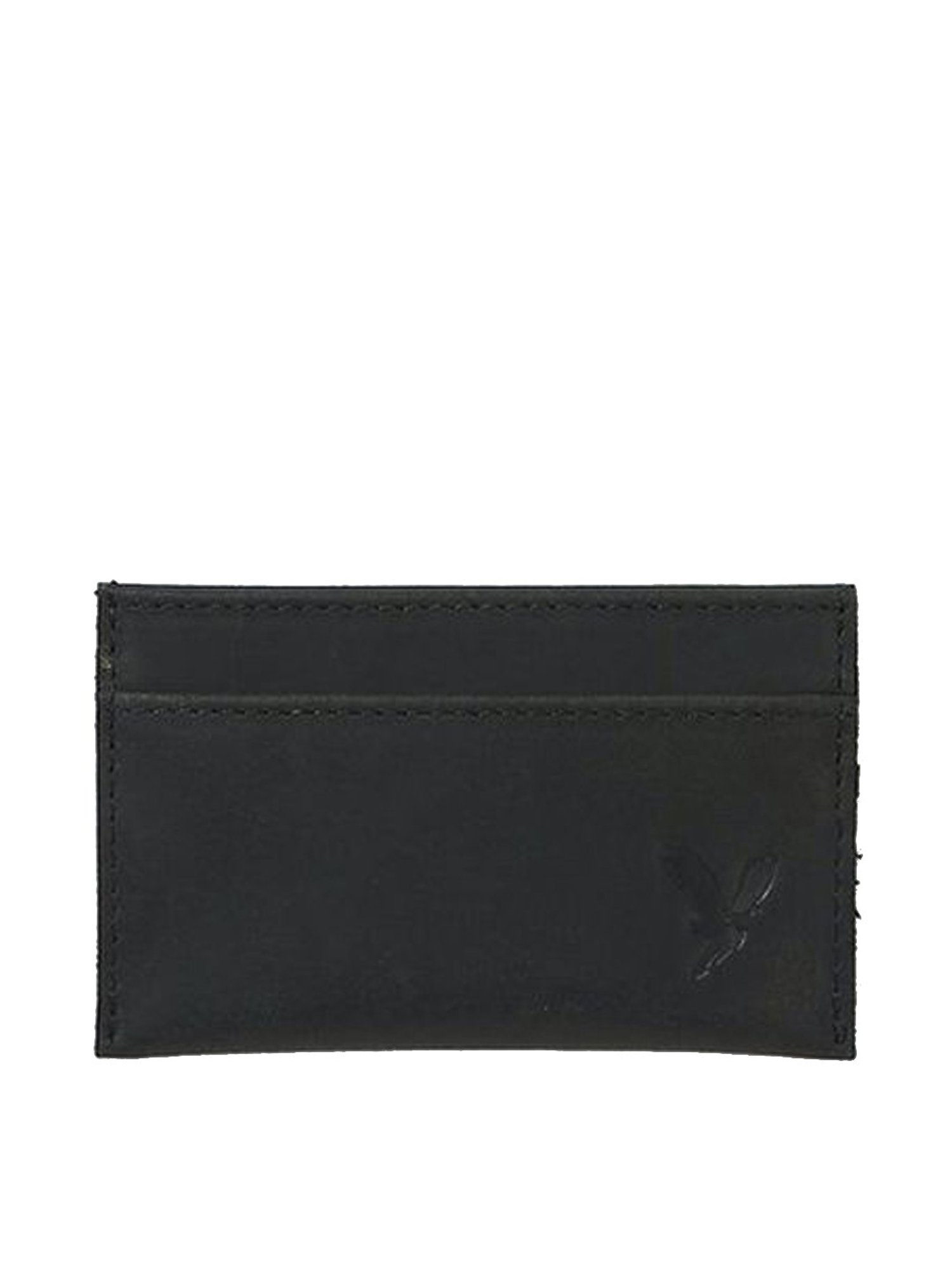 American Eagle Black Solid Card Holder