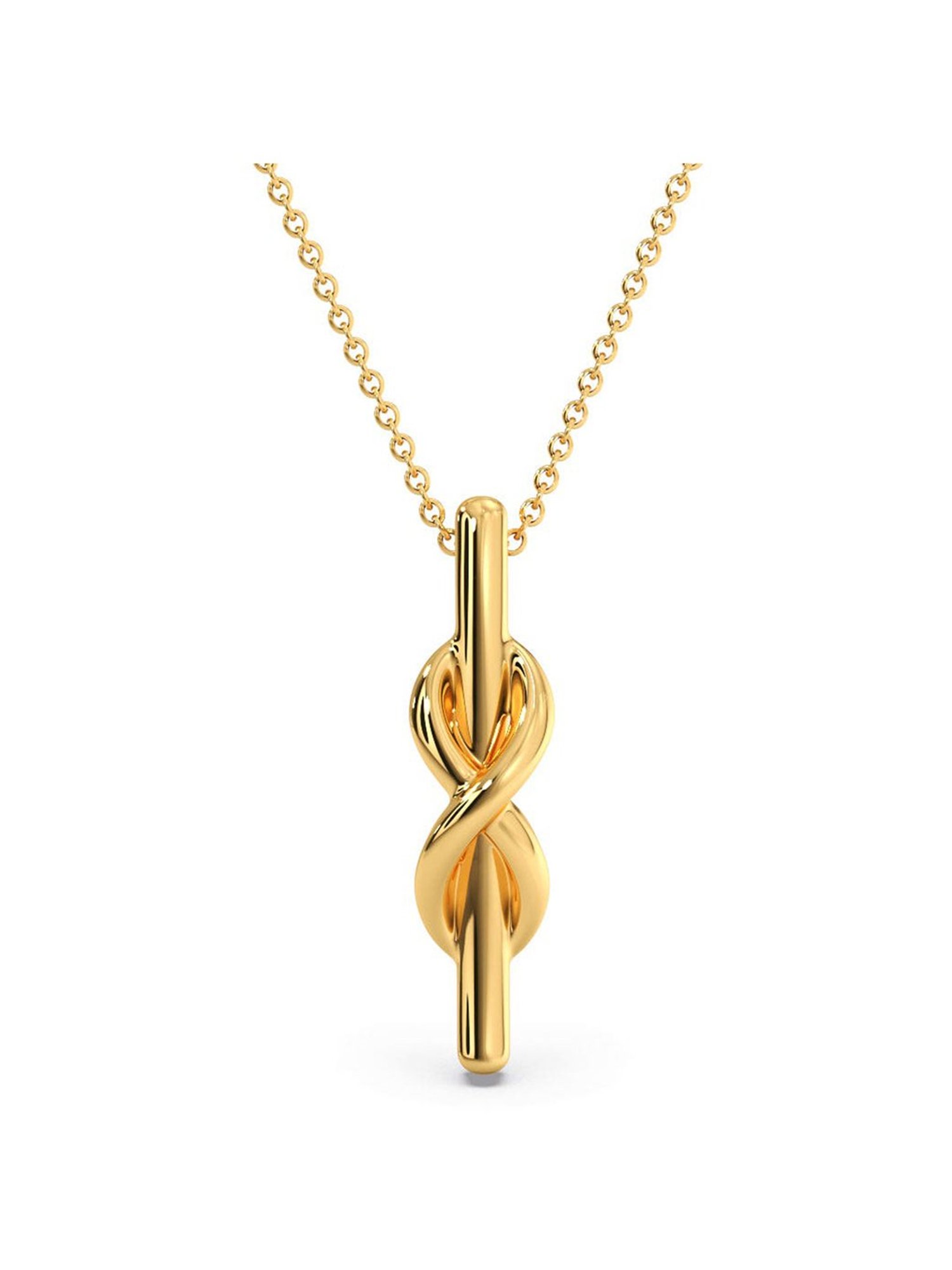 Joyalukkas 22k Love Embrace Gold Pendant