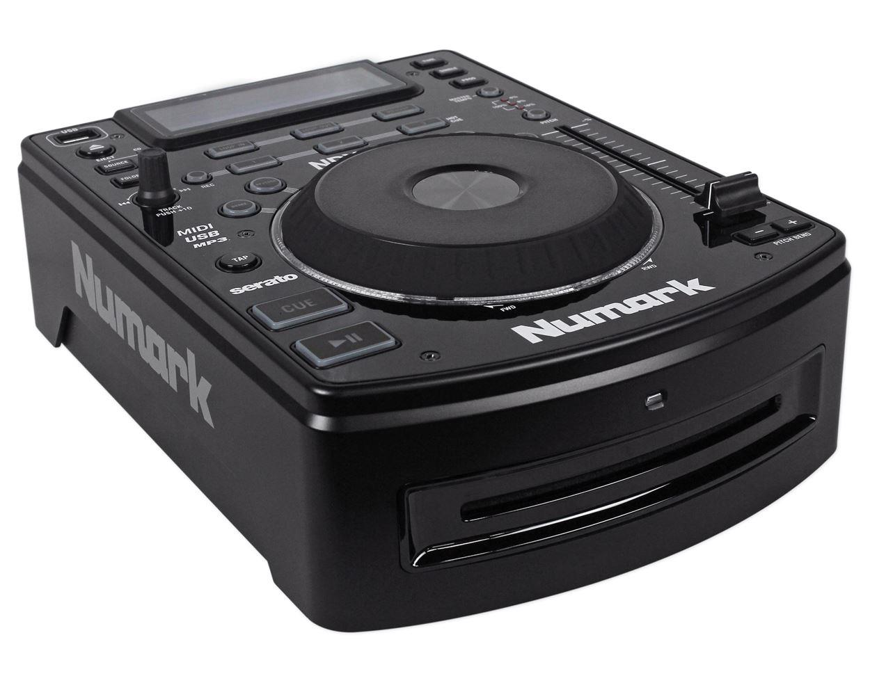 (2) Numark NDX500 DJ USB/CD Media Player Controllers+Bluetooth Mixer+Backpack