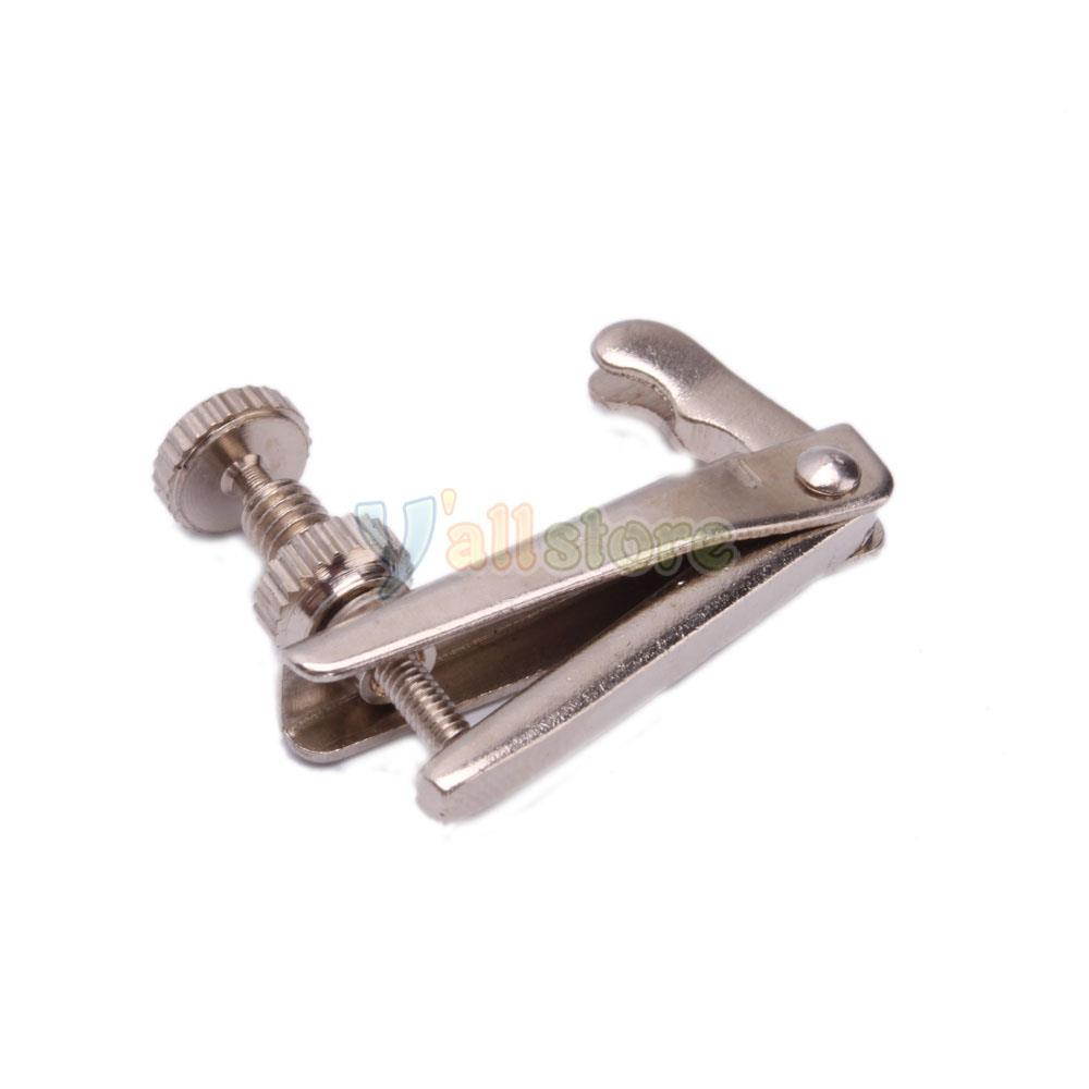 Violin Fine Tuners String Adjusters 3/4- 4/4 Silver High Quality