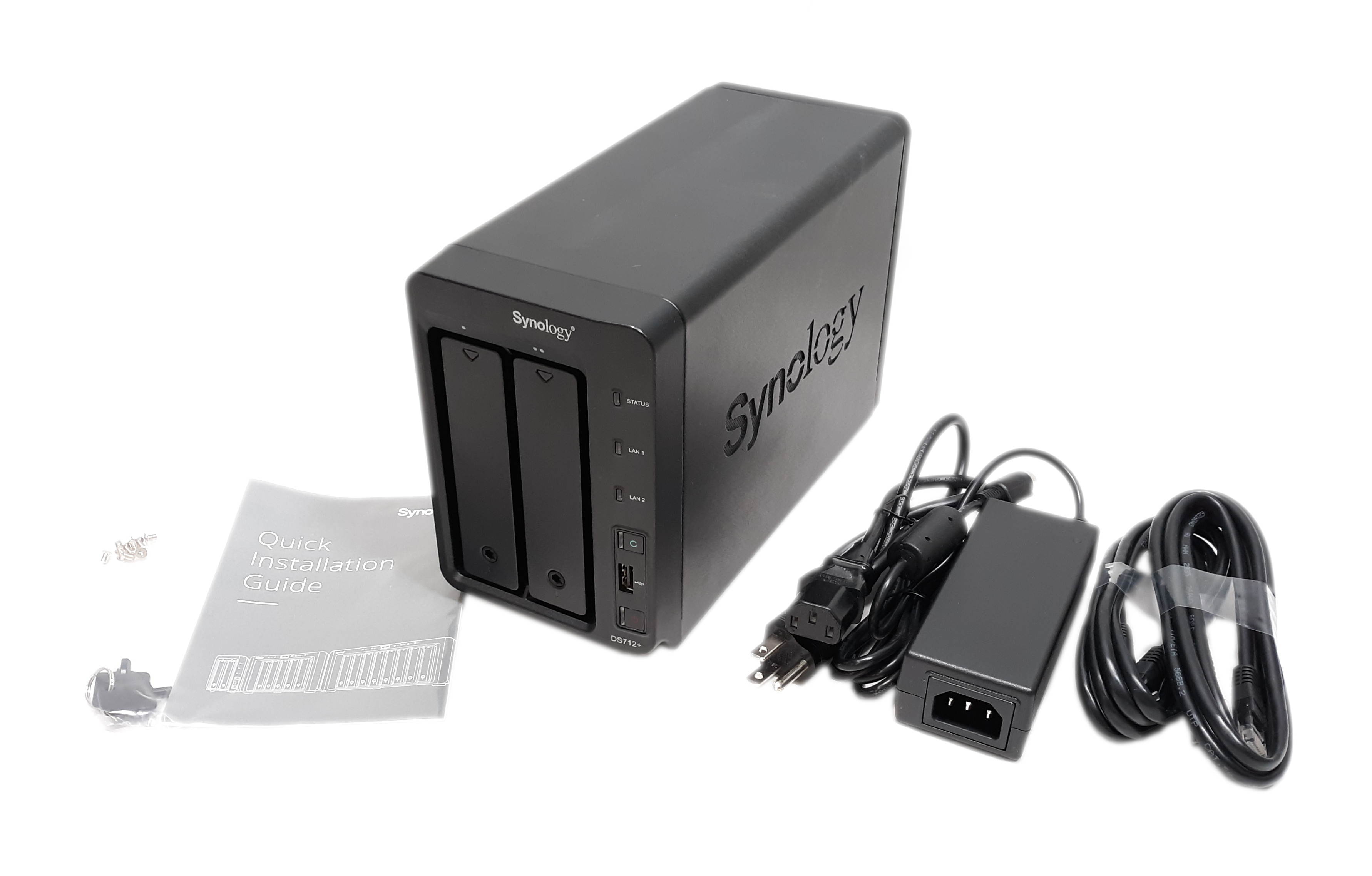 Synology 2 Bay NAS Diskstation (Diskless) DS712+