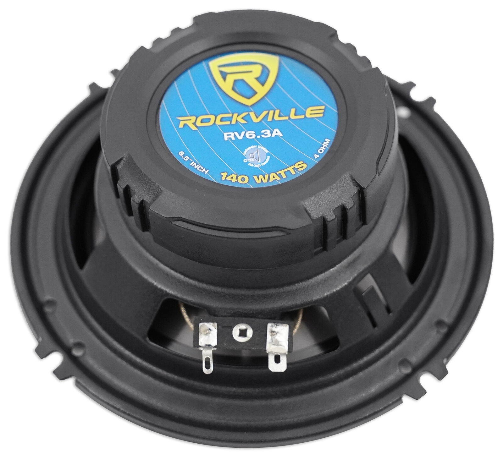 4   RV6.3A 6.5" 3-Way Car Speakers 1500 Watts/280 Watts RMS CEA Rated