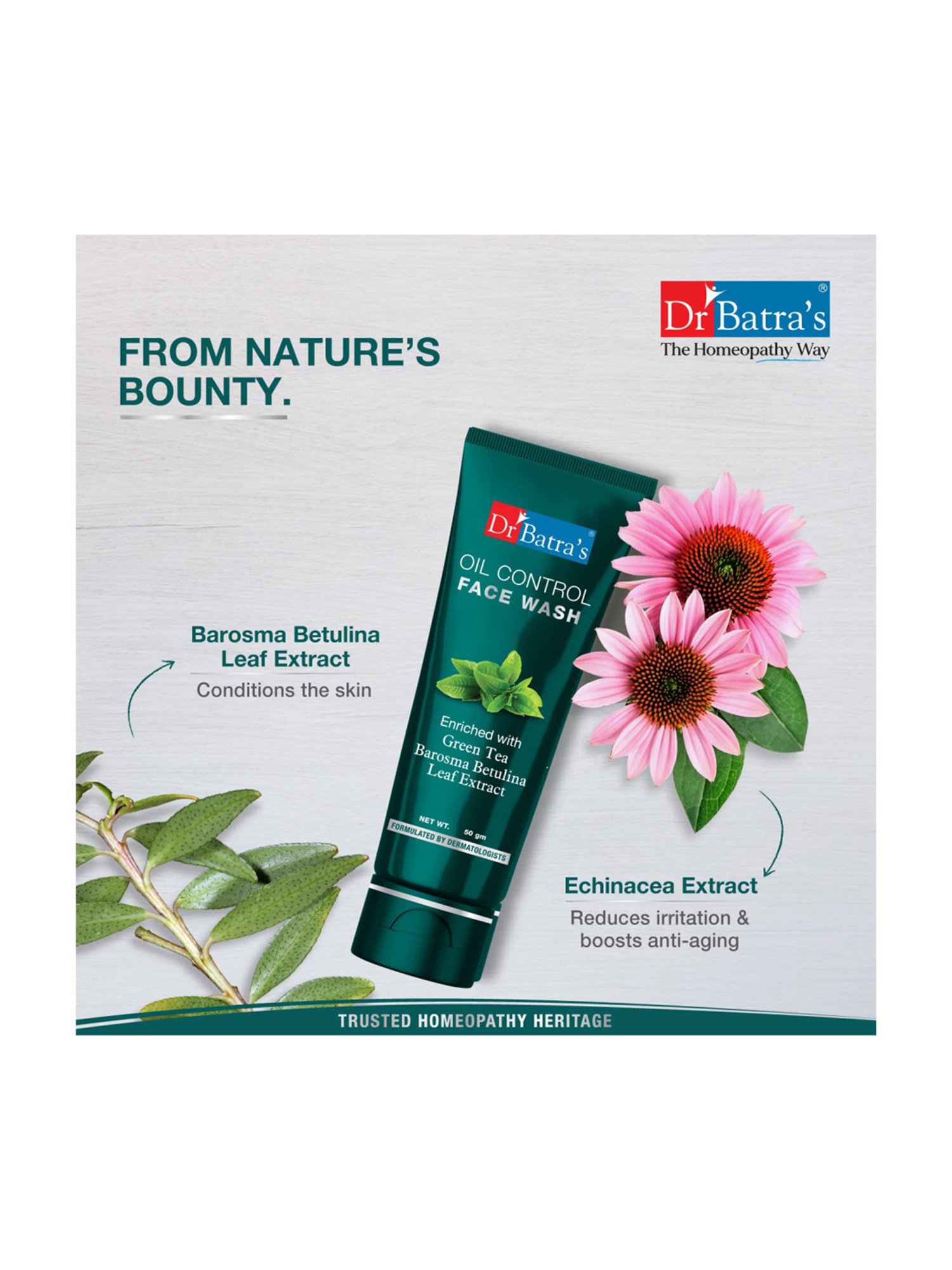 Dr. Batra's Face Wash Oil Control (Pack of 4)