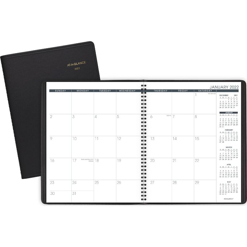 2021-22 Academic Planner 8.5" x 11" Flexible Cover Weekly/Monthly Wirebound Rose - The Home Edit