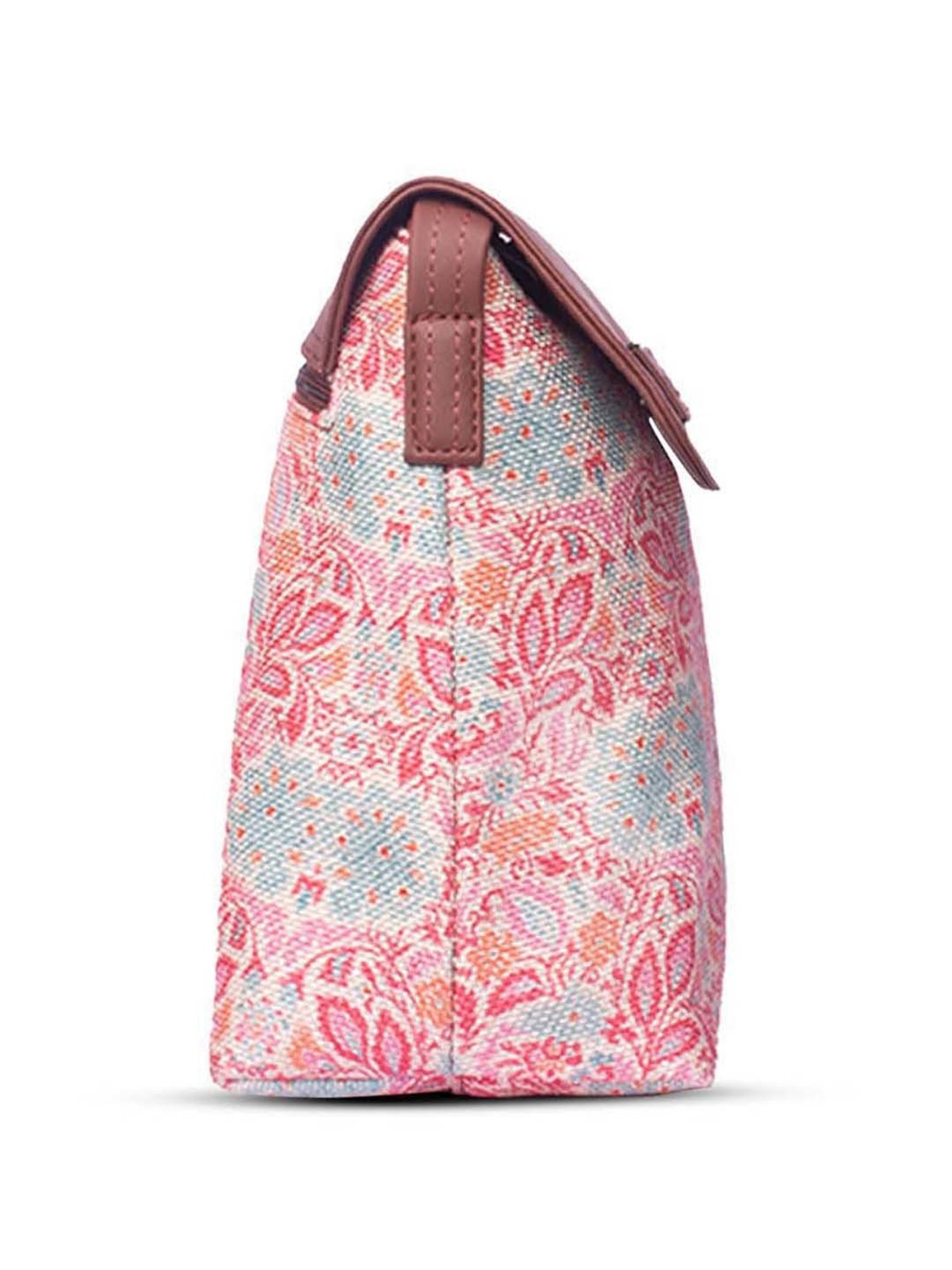 ZOUK Multicolor Printed Medium Sling Handbag