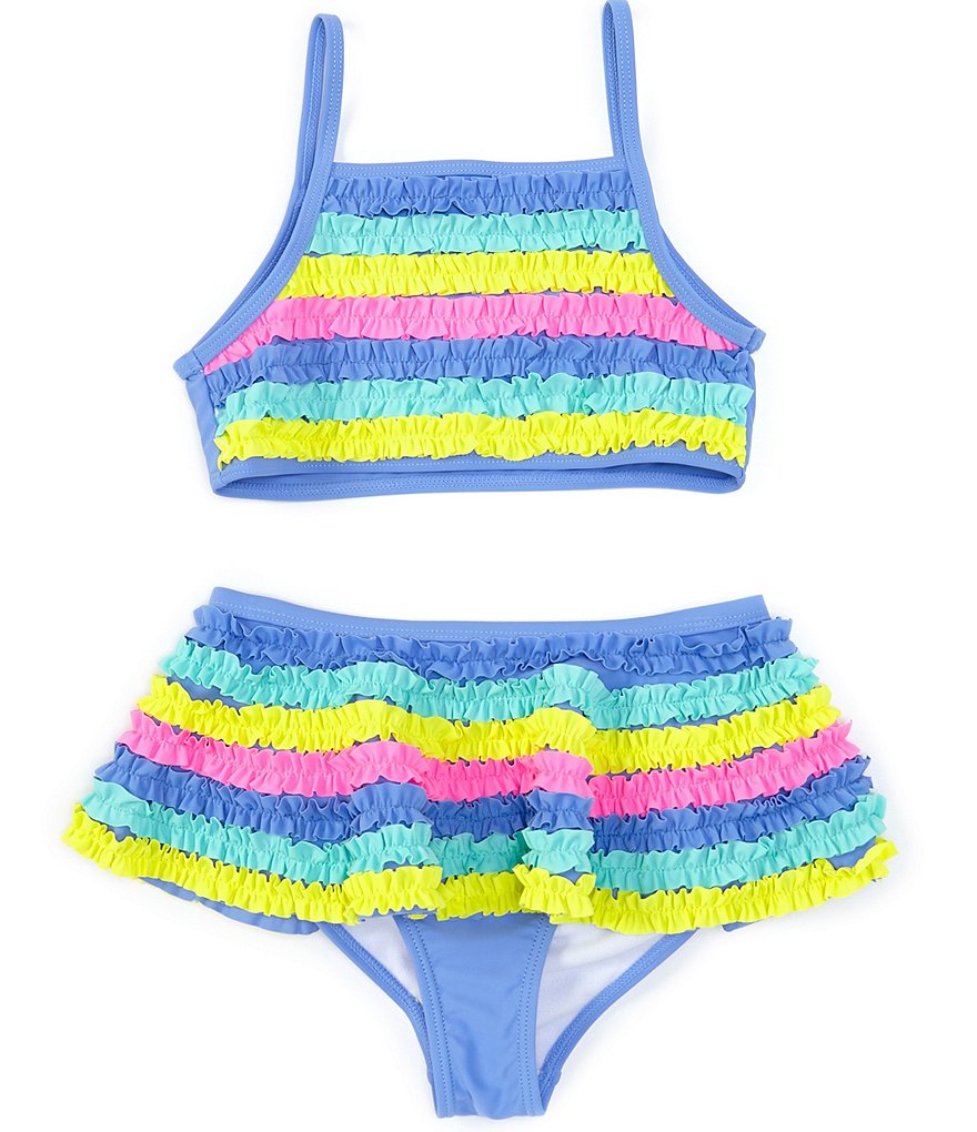 Splendid Big Girls 7-14 Stripe Romper Swimsuit Coverup