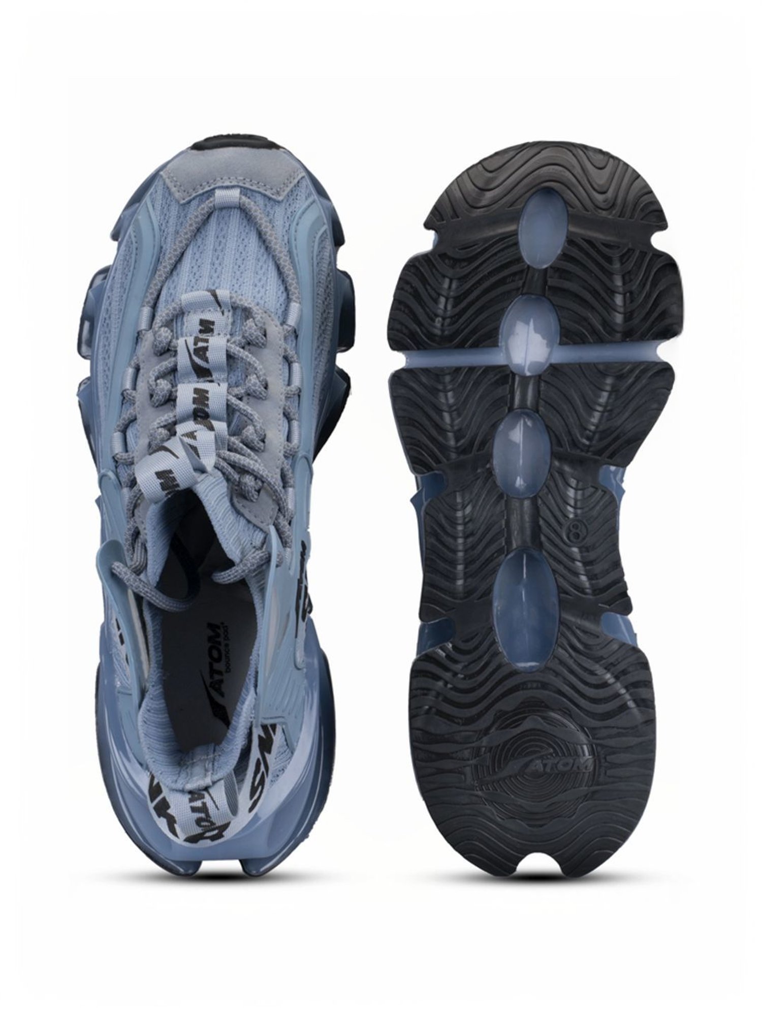 Atom Men's Alpha Predator Blue Running Shoes