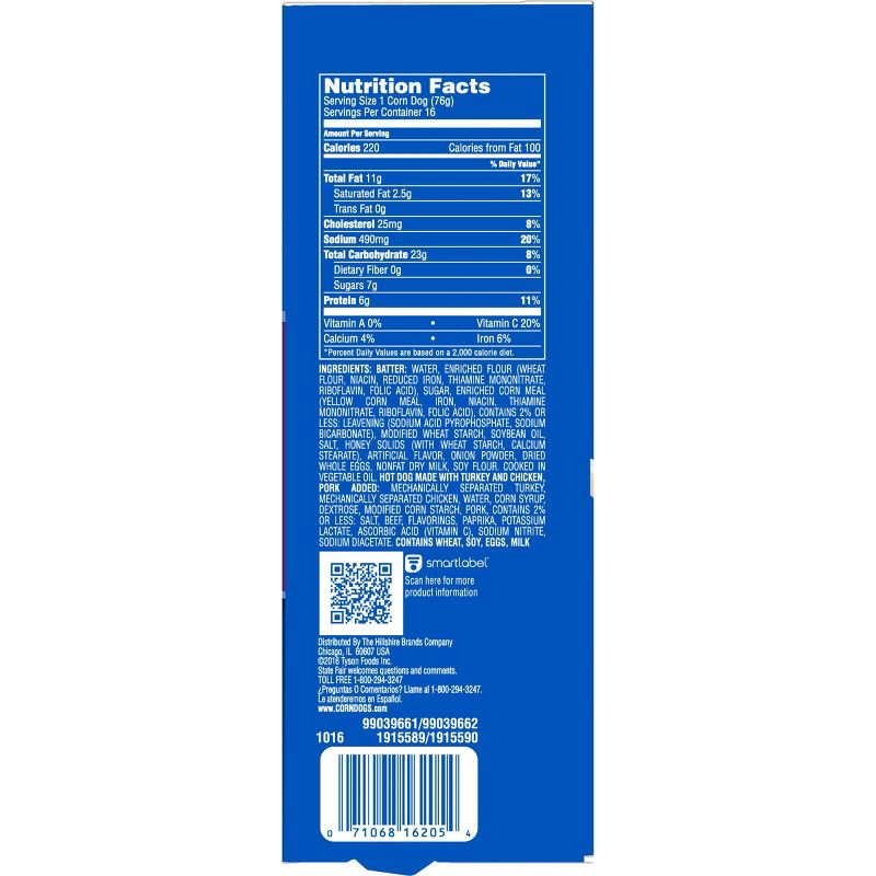 State Fair Classic Corn Dogs - 42.72oz/16ct