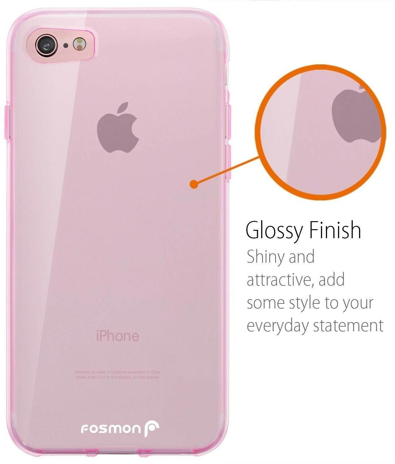 for  iPhone 7 4.7" Slim Tough Silicone Ultra Thin Case Skin Cover