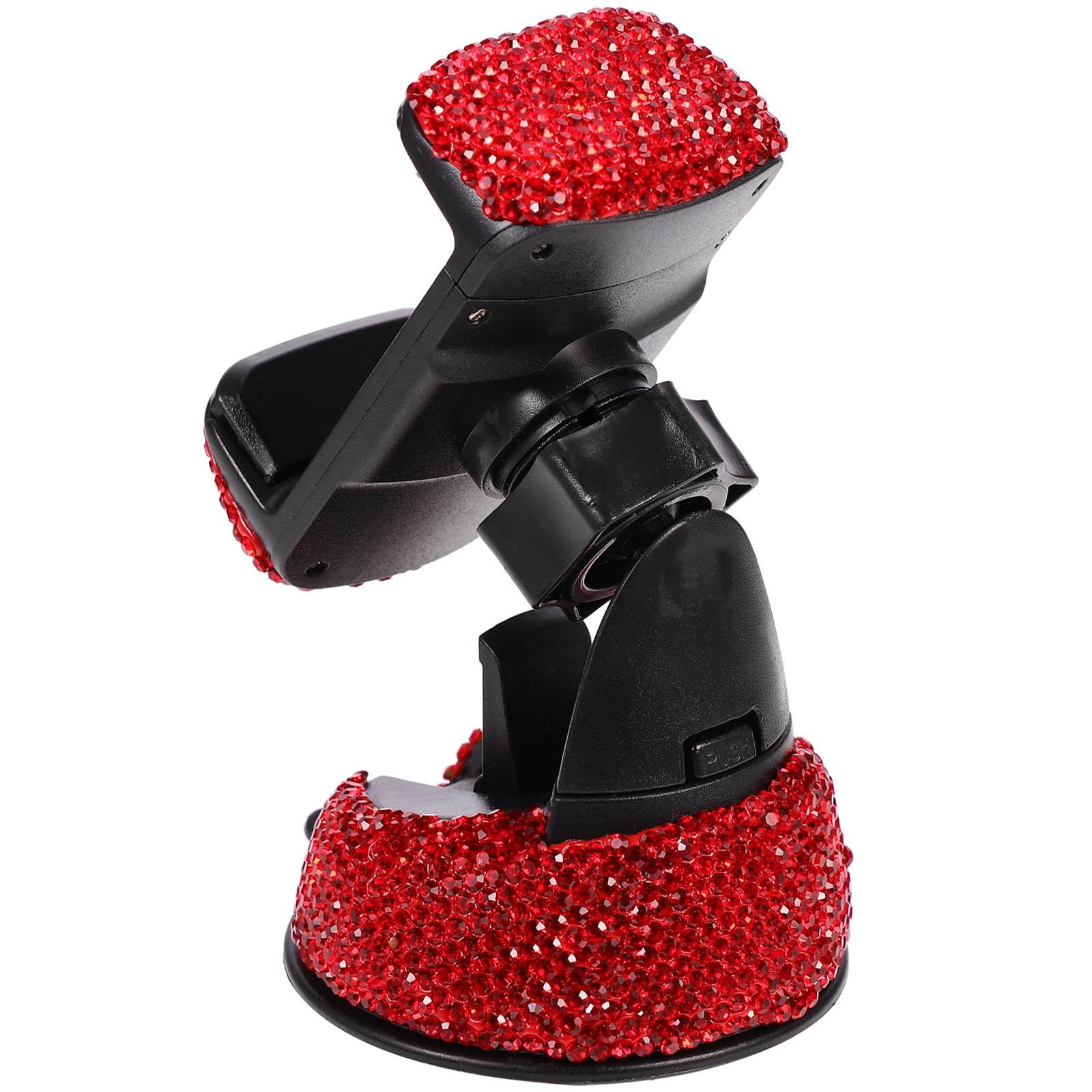 1pc Rhinestone Air Outlet Dashboard Navigation Suction Cup Mobile Phone Rack