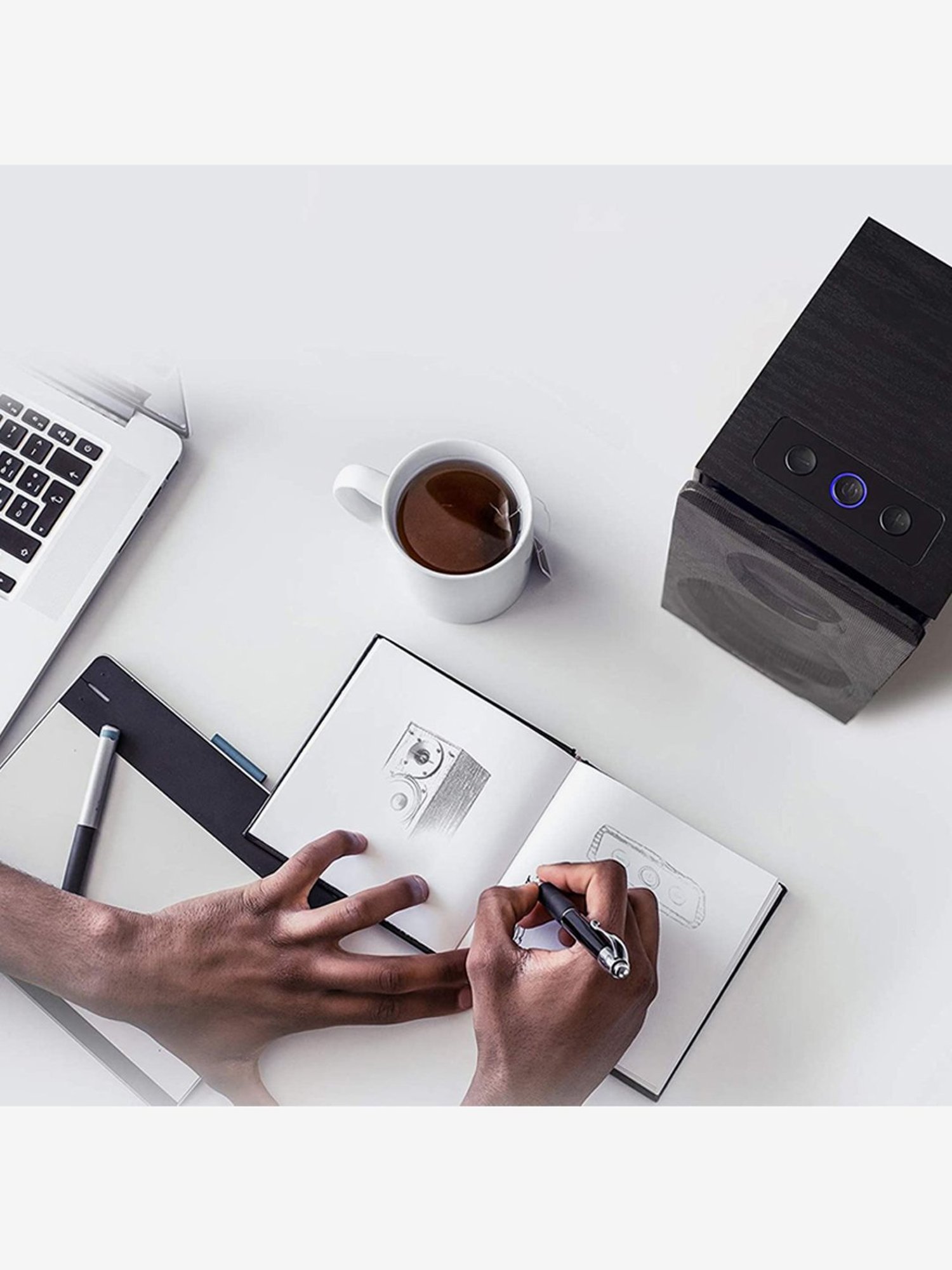 Zebronics Zeb-Warrior II 2.0 Channel 10W Speaker with RGB LED Lights (Black)