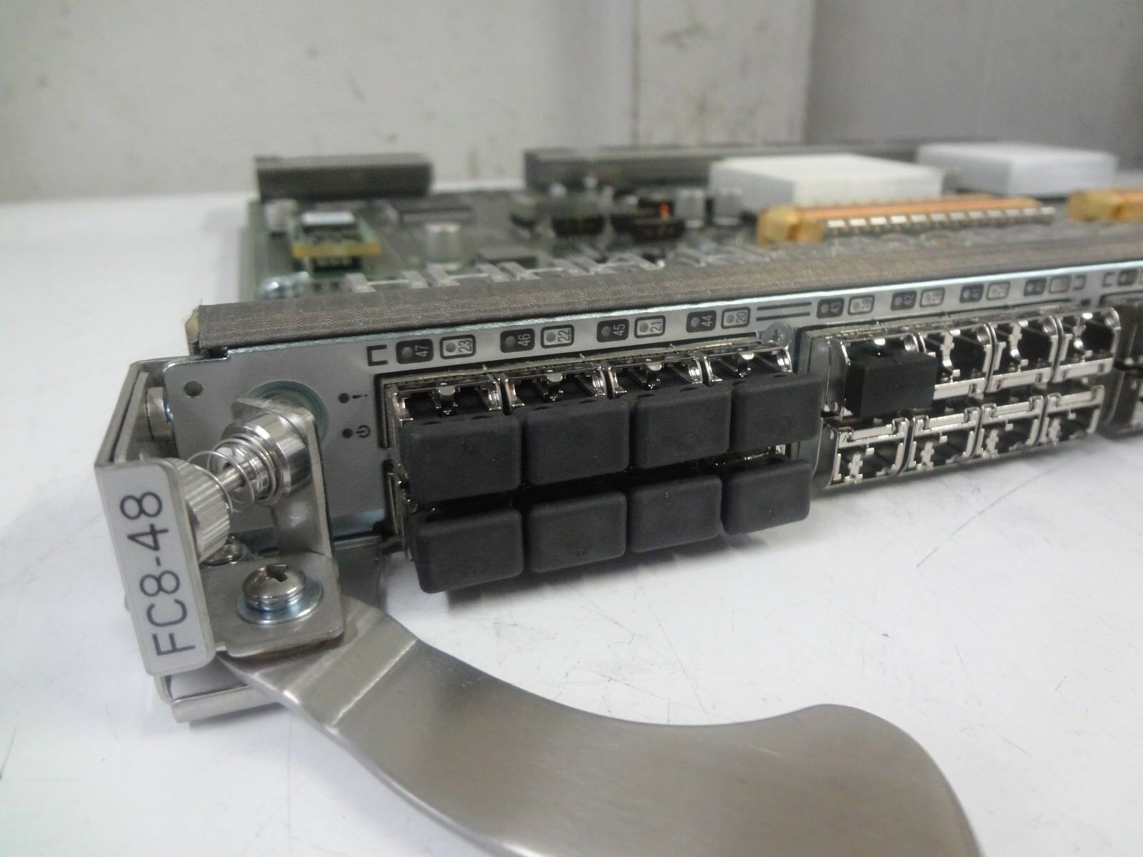 FC8-48 48-port 8GB Brocade blade with 48 8GB SFP's