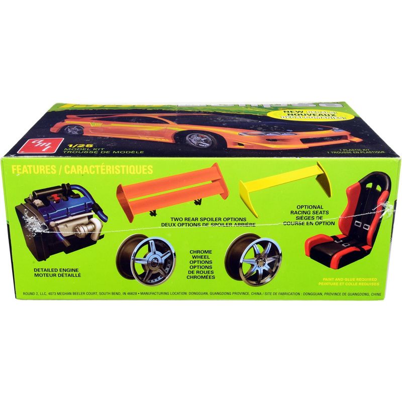 Skill 2 Model Kit 1995 Mitsubishi Eclipse 1/25 Scale Model by AMT