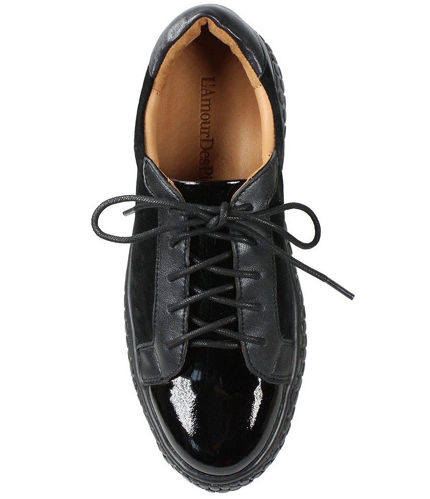 L'Amour Des Pieds Zoyya Mixed Leather Oxfords
