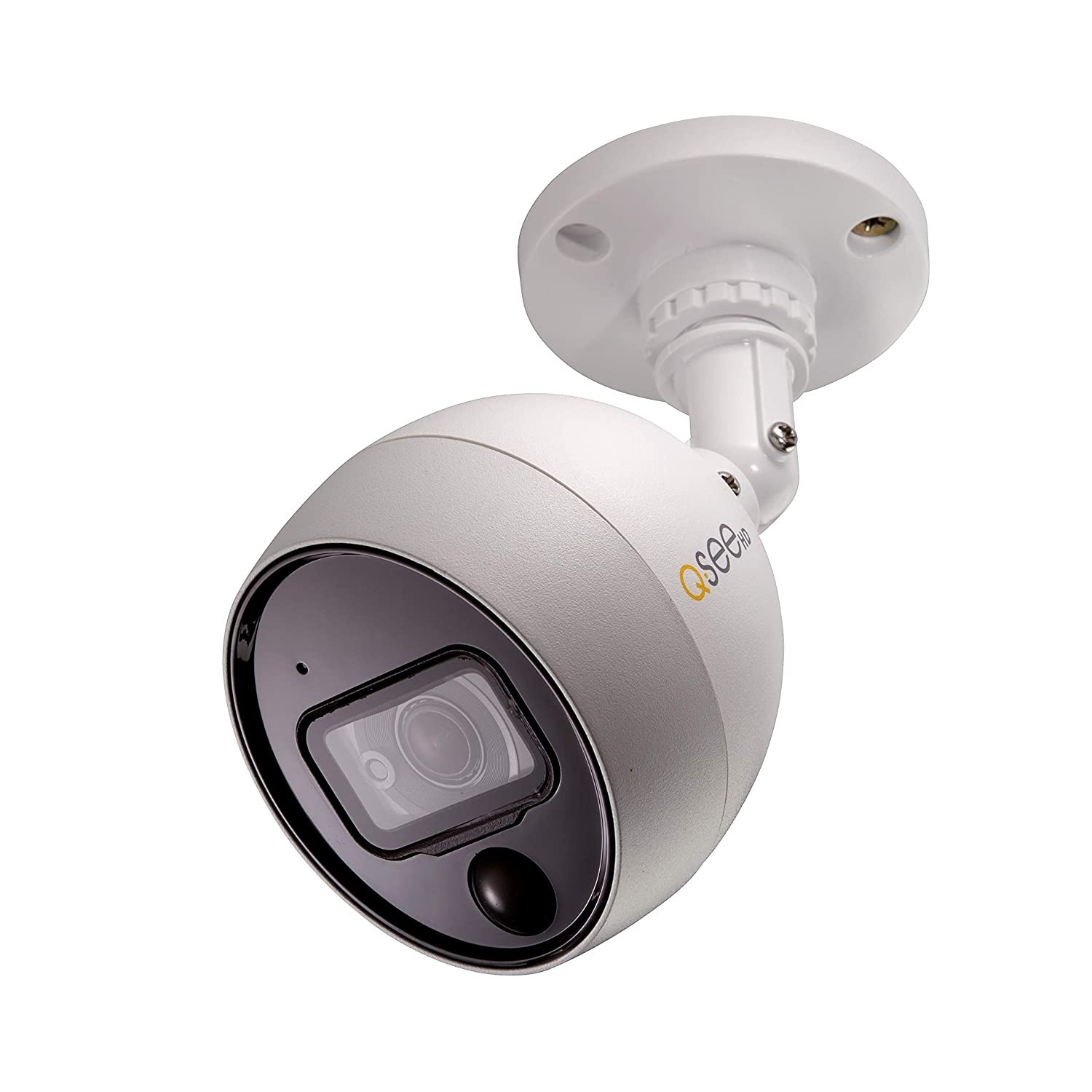 Q-See Home Security Cameras (QCA8081B-4) 4MP Analog HD PIR Bullet Surveillance Camera 4 Pack, 65ft of Night Vision, Indoor/Outdoor, Add-On