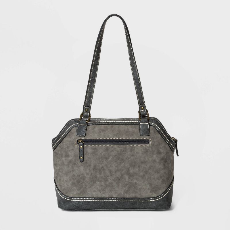 Favore Tan Solid Medium Satchels