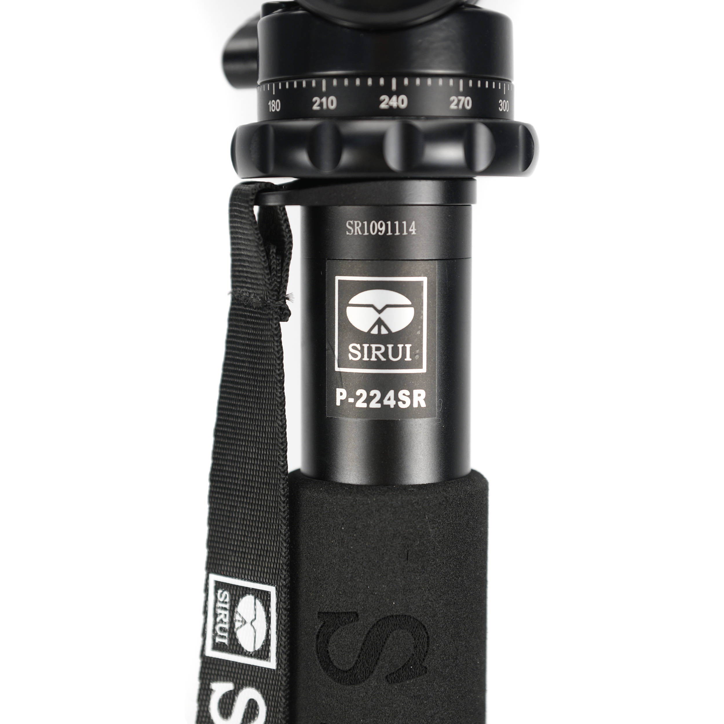 Sirui P-224SR Carbon Fiber Video Monopod with Feet and VA-5 Video Head