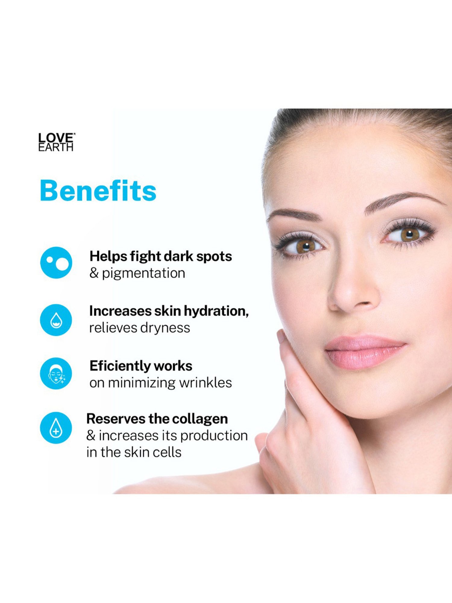 Love Earth Hyaluronic Acid Hyderating Serum - 30 ml