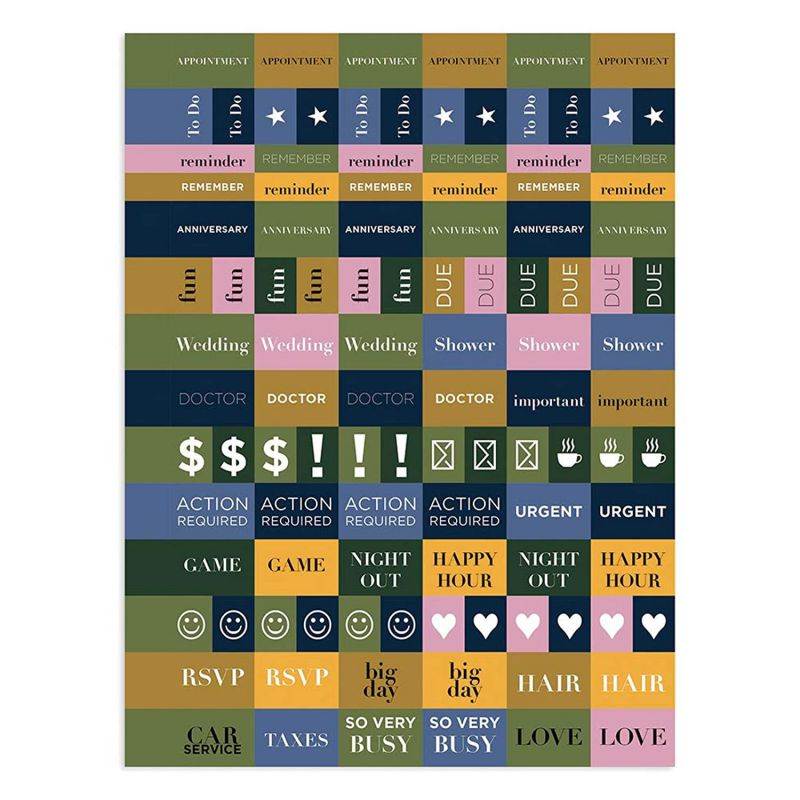 Choose Joy Medium Daily Weekly Monthly July 2020 - June 2021 Planner + Coordinating Planning Stickers