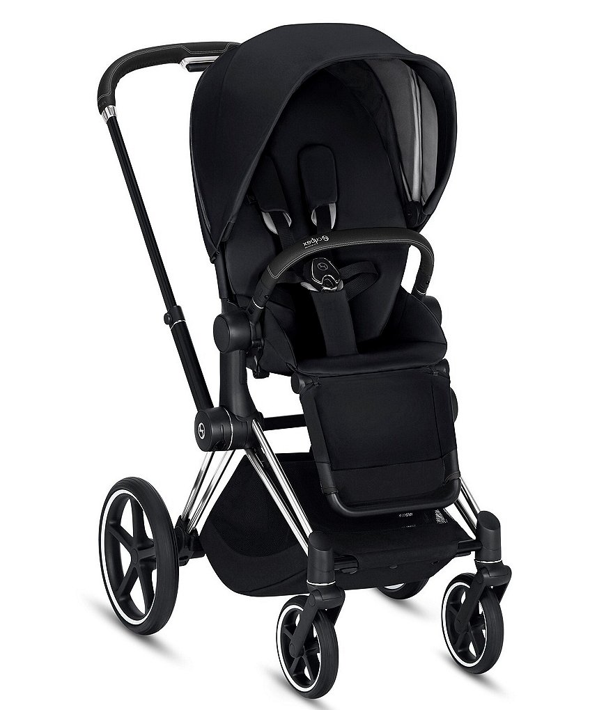 Cybex Chrome/Black Priam 3 Compact Stroller